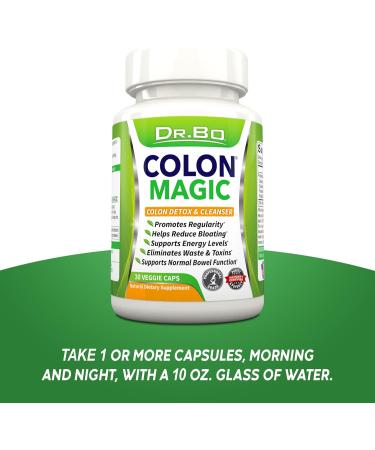 Dr. BO Lung Support & Colon Cleanse - Herbal Formula for Respiratory Health & Bowel Movements - Buy Online on GoSupps.com