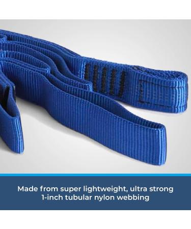 Rock-N-Rescue Climbing Etrier - Lightweight Nylon Step Ladder | Bouldering & Rock Climbing Accessories - Buy Online on GoSupps.com