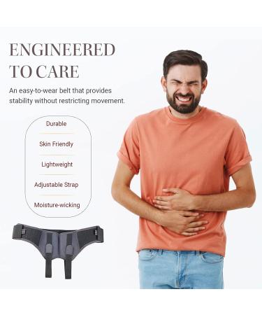 Hernia Belt for Men - Medium Size | Comfortable & Supportive | Shop Internationally - Buy Online on GoSupps.com