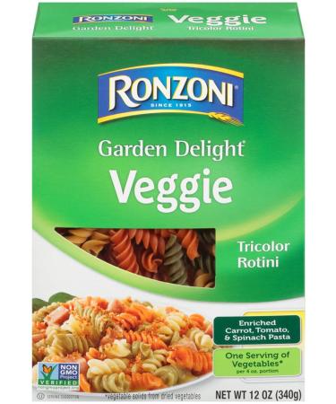 Ronzoni Garden Delight Rotini, 12-Ounce