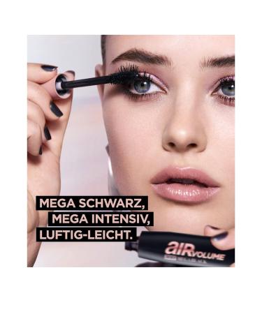L'Or al Paris Air Volume 30H Mega Mascara - Long-Lasting Black Mascara for Intense Volume (9.4ml) - Buy Online on GoSupps.com