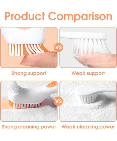 3 Prosthesis Toothbrush | Double-Sided Soft Bristles & Ergonomic Design for Effective Cleaning - Buy Online on GoSupps.com