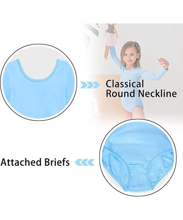 Girls Ballet Dance Leotard | Butterfly Crisscross Straps | Sleeveless Tank Leotards | 8-10 Years | Z-blue - Buy Online on GoSupps.com