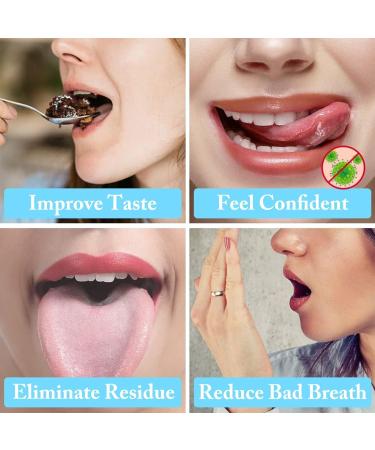 Stainless Steel Tongue Scraper - Moutology 2 Pack for Adults | Improve Bad Breath & Oral Care | Professional Metal Tongue Brush with Storage Box - Buy Online on GoSupps.com