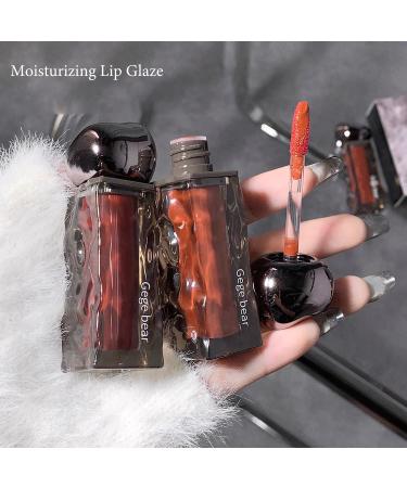 3 Colors Lip Gloss Set - Shine Glossy Plumping & Moisturizing Liquid Tint for Glowy Hydrated Lips | Perfect Makeup Set for Girls & Women - Buy Online on GoSupps.com