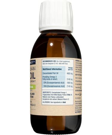 Wiley's Finest Wileys Finest Summit DHA Vloeibare Wild Alaska Visolie 125 ml - Buy Online on GoSupps.com