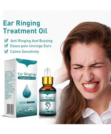 Tinnitus Relief Drops 10ML - Earache & Ear Health Care Formula for Adults - Ear Ringing & Pain Relief - Buy Online on GoSupps.com