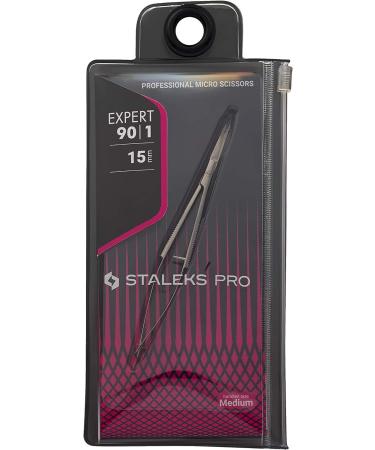 STALEKS PRO Expert 90 Type 1 Cuticle Micro Scissors for Manicure - SE-90/1 - Buy Online on GoSupps.com