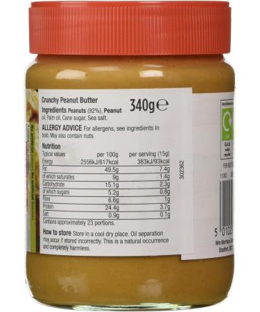Morrisons Crunchy Peanut Butter 700g - Buy Online on GoSupps.com