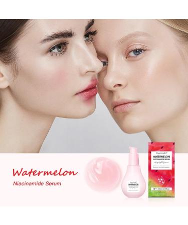 Watermelon Niacinamide Serum Watermelon Hydrating Serum With Hyaluronic Acid Brighten Moisturizing Lightweight Watermelon Toner(60ml) - Buy Online on GoSupps.com