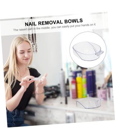 Ipetboom Hand Soaking Bowl Doll Cake Pan Salon Soaker Dish Women Nail Polish Para U as Nail Polish Removal Bowl Nail Tips Soak Bowl Dip Kit Acrylic Water Bowl White Miss Manicure - Buy Online on GoSupps.com