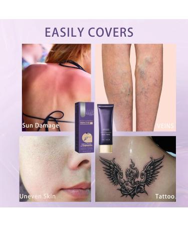 Body Concealer Tattoo Concealer Tattoo Concealer Waterproof Body Concealer for Tattoos Body Coverage Perfector Tattoo Cover up Makeup Waterproof Makeup Cover Up Cream - Buy Online on GoSupps.com