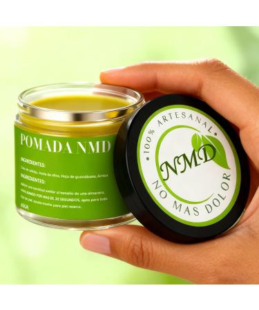GOOVIP Pomada NMD - Pomada NMD para Dolor with Arnica Soursop Olive and Beeswax Extracts for Muscle Feet Hands Legs Toes Back 100% Natural 2.11oz / 60G (1) - Buy Online on GoSupps.com