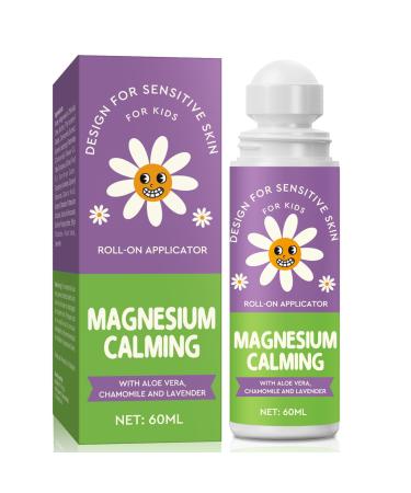 Magnesium Lotion for Kids Natural Roll on Magnesium Lotion for Sleep Improve Children Bedtime & Support Relaxed Mood