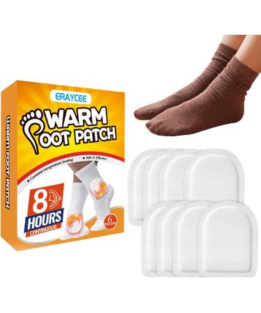 Leryveo 6-Part Foot Warmer: Safe Heated Paving for Outdoor Activities Skiing & Hiking Ultimate Warmth on the Go - Buy Online on GoSupps.com