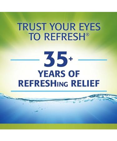 Refresh RELIEVA Xtra Preservative-Free Tears Lubricant Eye Drops 0.33 fl oz (10 mL) - Buy Online on GoSupps.com