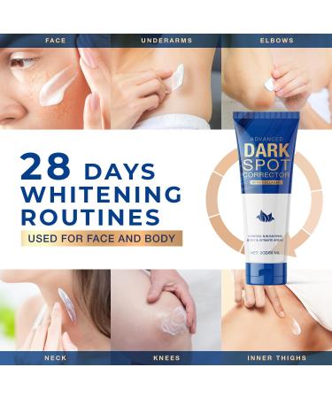 Dark Spot Remover for Face & Body - Niacinamide & Vitamin C for Age Spots Freckles & Melasma - 2 Oz Corrector for Men & Women - Buy Online on GoSupps.com