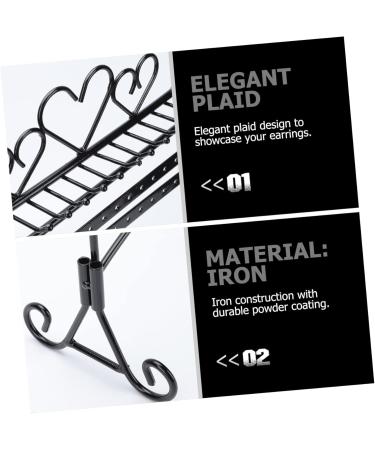 1pc Jewelry Display Stand Travel Jewelry Necklace Display Stand Travel Jewelry Holder Decorative Jewelry Stand Keychain Display Holder Jewelry Organiser Jewelry Holder Stand Ring/228 Black - Buy Online on GoSupps.com