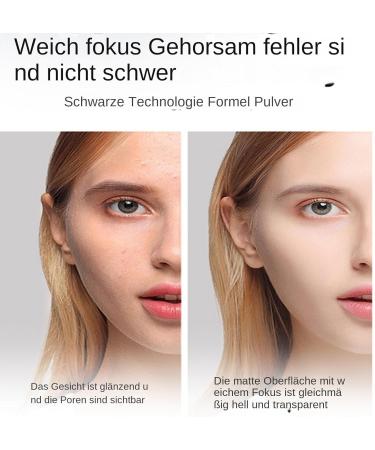  Whnbuij Matte Perfection Pressed Powder - Shine-Controlling Concealer Makeup Durable Compact Powder | Skin Texture Light Smooth Compact Oil Free Matte Contour Powder for Face - Buy Online on GoSupps.com