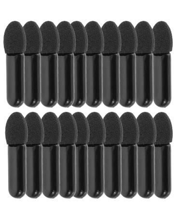 100Pcs Eyeshadow Applicators Sponge Tipped Eyeshadow Applicators Sticks Short Eye Makeup Cosmetic Tool