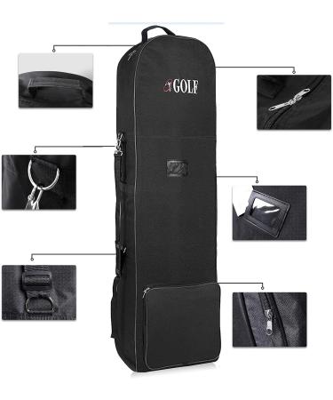 Sohapy Universal Golf Travel Bag with Wheels - Folding Design for Airlines - Club Accessories Included - Buy Online on GoSupps.com