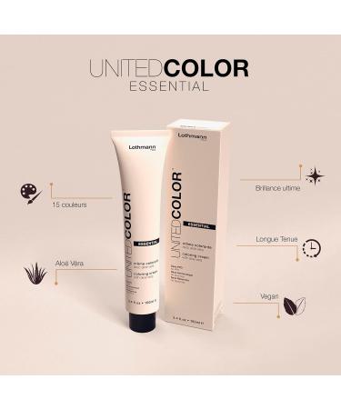 Lothmann Paris - United Color Essential Ammonia-Free Hair Color 6.3 Dark Golden Blonde - 100ml - Buy Online on GoSupps.com