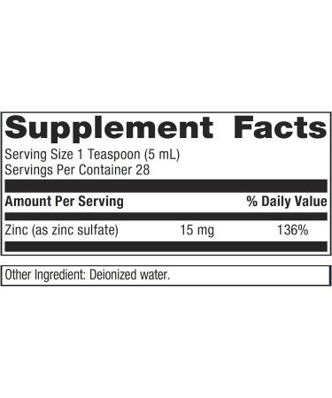 Metagenics Zinc Drink 4.7 fl oz Liquid - Powerful Immune Support Formula - Buy Online on GoSupps.com
