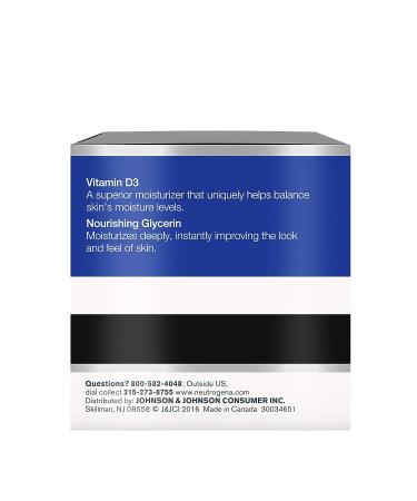Neutrogena Deep Moisture Night Cream with Glycerin & Vitamin D3 - 2.25 oz - Buy Online on GoSupps.com