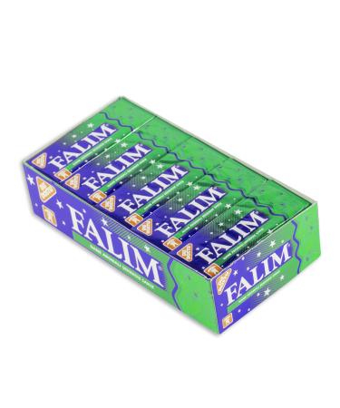 Falim Chewing-gum la menthe Nane Sak z 20 paquets de 5 gommes (140g) sans sucre longue dur e gomme turque classique au go t menthol fra cheur durable et texture ferme