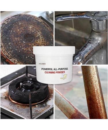 Powerful Kitchen All-Purpose Powder Cleaner | Powerful Kitchen Instant Cleaning Agent | Multifunctional and Effective Foam Cleaner | Rust Stain Remover for Kitchens and Bathrooms 1Pcs - Buy Online on GoSupps.com