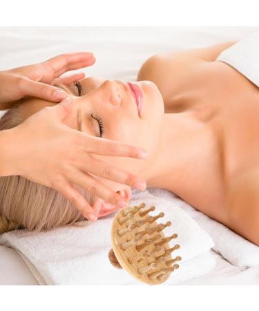 Tovinanna Wood Scalp Massager & Gua Sha Tool - Fatigue Relief Massage Device for Body and Scalp - Buy Online on GoSupps.com