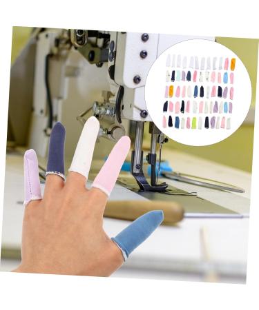 FRCOLOR 120 Pcs Pure Cotton Finger Cots - Reusable Finger Protectors for Cut and Injury Prevention | International Shipping Available - Buy Online on GoSupps.com