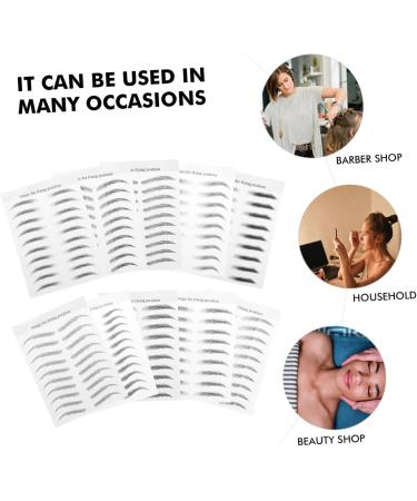 Beavorty 30 sheets D Hair-like Sticker Eyebrow Waterproof Brow Eyebrows Stickers Tattoos Temporary Imitation - Buy Online on GoSupps.com