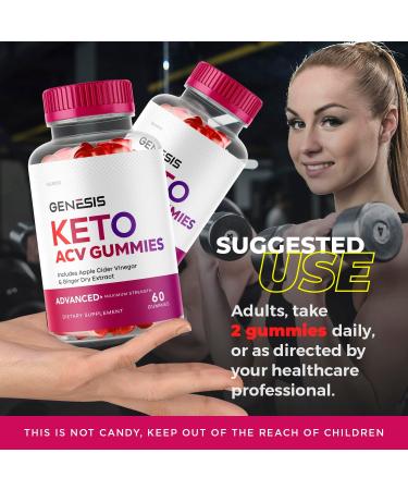 Genesis Keto ACV Gummies - Advanced Weight Loss Formula | 30-Day Supply - Buy Online on GoSupps.com