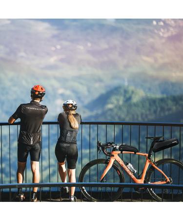 Rockbros 2-in-1 Bike Pocket Set | Waterproof Handlebar & Frame Bag for MTB & E-Bikes | 2.5L Removable Triangular Bike Storage - Buy Online on GoSupps.com