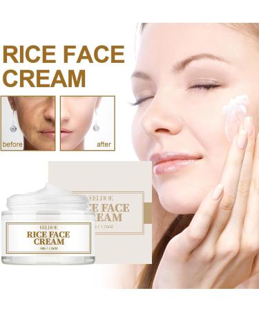  woyufen Rice Moisturizing Face Cream - Moisturizing and Brightening Cream - Rice Face Cream Skin Brightening Priz Care Woyufen - Buy Online on GoSupps.com