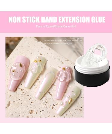 GZMAYUEN Solid Nail Extension Builder Gel 15 ml White Solid Builder Gel for Nails 3D Decoration Nail Sculpture Gel Hard Gel - Buy Online on GoSupps.com