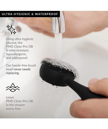 PMD Clean Pro OB: Silicone Brush & Obsidian Gemstone Massager for Clear, Youthful Skin - SonicGlow Vibration - Waterproof - Buy Online on GoSupps.com