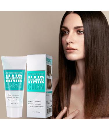  Jildouf Cream for curly hair | Curly hair straightener with protein correction | 60ml smoothing lotion for smoothing and nourishing hair for all hair types - Buy Online on GoSupps.com