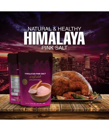 100% Pure Himalayan Pink Salt Extra Fine 900g - Buy Online on GoSupps.com
