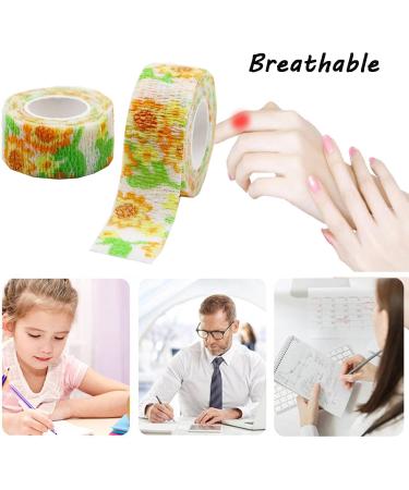 Buy Youyuer 20PC Self-Adhesive Cohesive Bandage Tape for Pets - Elastic Wrap for Dogs Horses & More (2.5cm x 4m) - Fixing Bandages for Wrists & Ankles - Buy Online on GoSupps.com