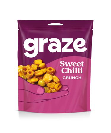 Graze Vegan Sweet Chilli Mixed Sharing Snacks 100g Sweet Chilli 100.00 g (Pack of 1)