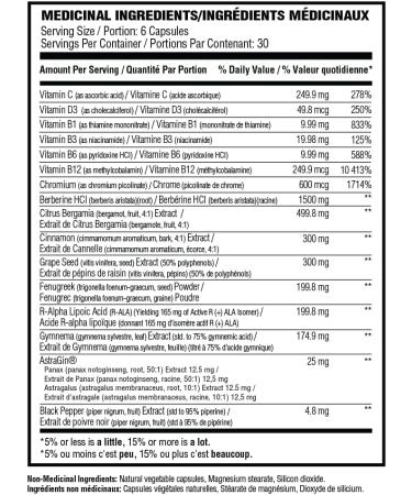 Revive Glucose - Glucose Management Formula 180 count - Buy Online on GoSupps.com