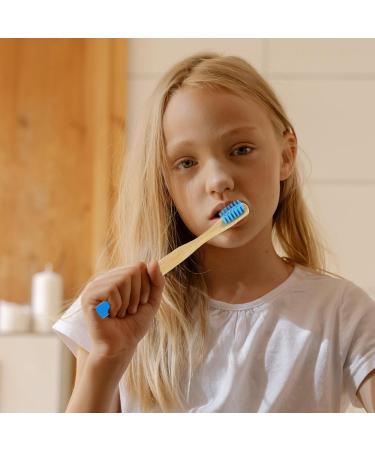 Lalafina Bamboo Children's Toothbrushes - 10 Pack Soft Manual Toothbrushes for Kids & Adults Portable Travel Toothbrushes for Healthy Gums - Buy Online on GoSupps.com