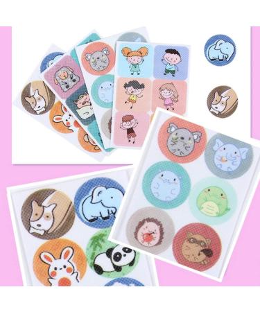 Hemoton Cartoon Animal Stickers Patches - 4pcs Assorted Colors, 3x3x0.1cm, Fun Decals - Buy Online on GoSupps.com