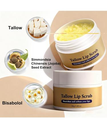 Lot de 2 gommages l vres au sucre et au s bum - Soin naturel pour les l vres fonc es - limine en douceur les cellules mortes - Pour une peau douce et souple - Buy Online on GoSupps.com