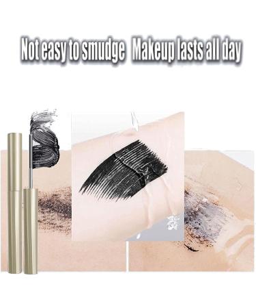 Metal Brush Long-Lasting Mascara Washable Extra Slim Bristleless Metal Mascara Brush Extreme Length Lash Eyelashes Long-Lasting Curling Waterproof And Sweatproof Mascara (Color : Brown) - Buy Online on GoSupps.com