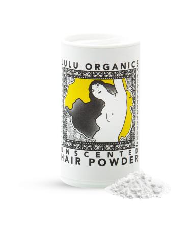 LULU_ORGANICS - Hair Powder, All-Natural Dry Shampoo, Talc-Free Shampoo for Oily Hair, Unscented, 1 oz