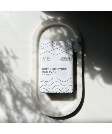 Oars + Alps Supermoisture Bar Soap with Shea Butter, Coconut Oil, Jojoba Oil - Vegan & Gluten Free - Buy Online on GoSupps.com