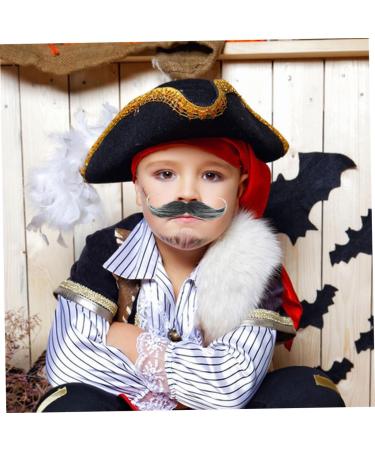 NOLITOY 2pcs Halloween Beard Wig Dreses Lifelike Beard Costume Halloween Cosplay Beards Prom Elder Handlebar - Buy Online on GoSupps.com